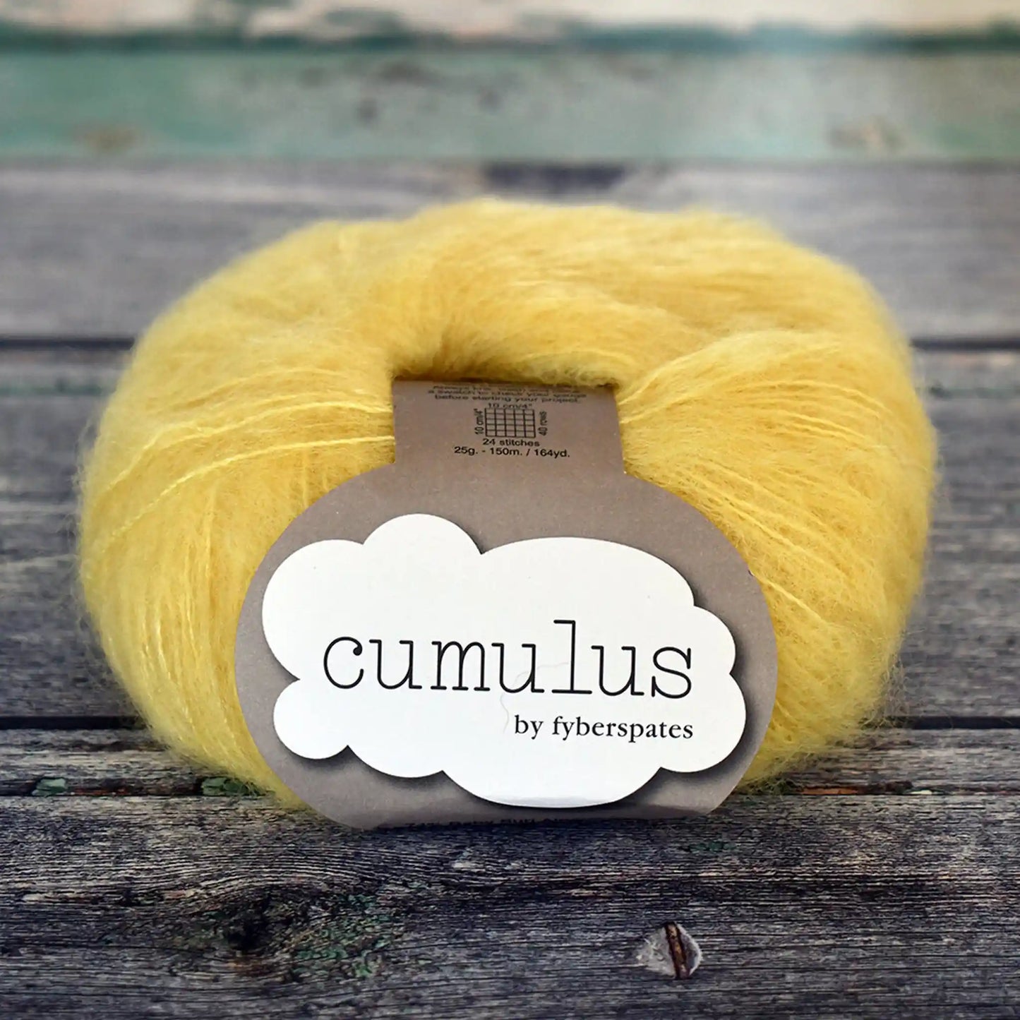 Fyberspates Cumulus Yarn color 934 Buttercup
