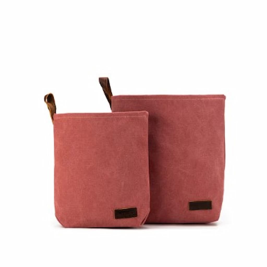 Della Q Canvas Knit Sacks (set of 2) - Paradise Fibers