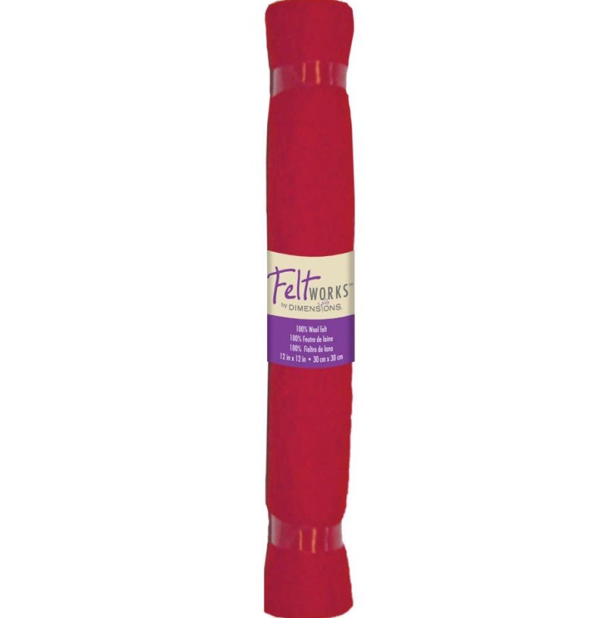 Dimensions Feltworks Felt Roll 12" x 12" - Paradise Fibers