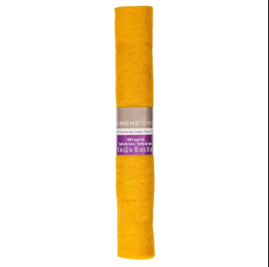 Dimensions Feltworks Felt Roll 12" x 12" - Paradise Fibers