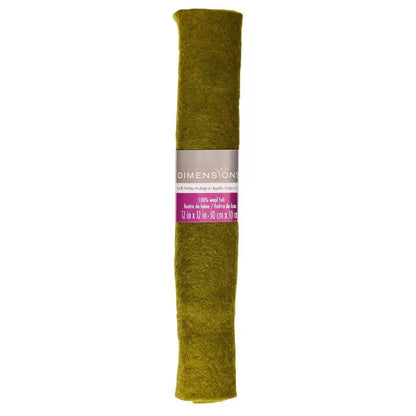 Dimensions Feltworks Felt Roll 12" x 12" - Paradise Fibers