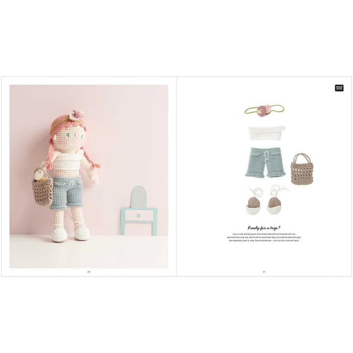 Rico Ricorumi Dollies Crochet Booklet