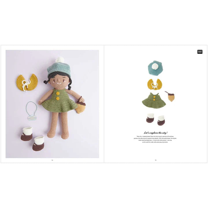 Rico Ricorumi Dollies Crochet Booklet