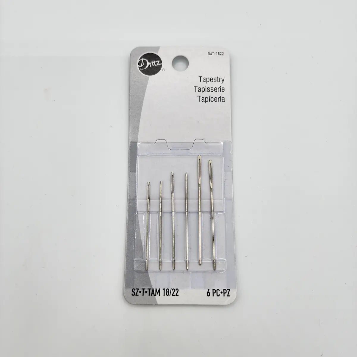 Dritz Tapestry Needles - 18/22 - Paradise Fibers