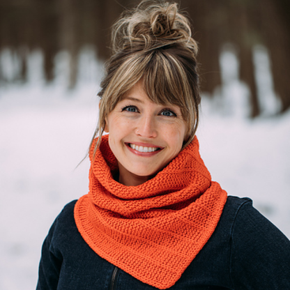 Knitting 102 With Katie | March DRK Cowl
