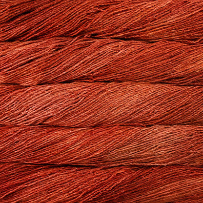 Malabrigo Dos Tierras DK Yarn color 895 Dried Orange