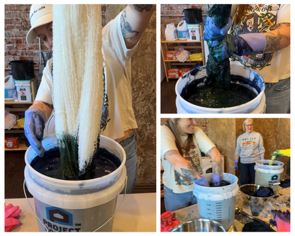 Natural Dyeing Class with Justin | Chestnut, Weld, & Indigo