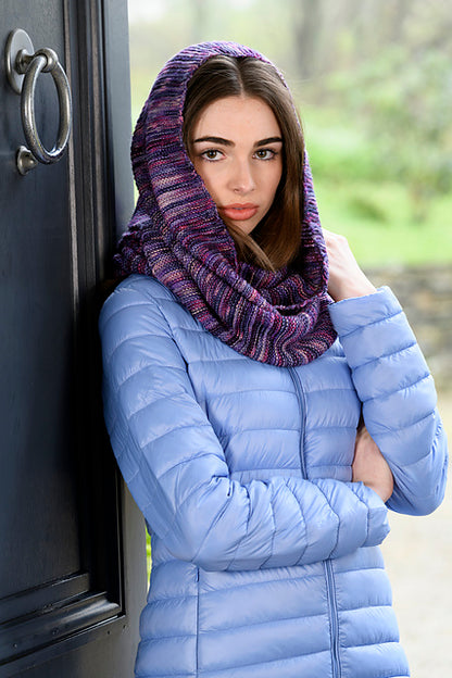 Araucania Huasco Sock Twilight Paints Esta Cowl or Hood Kit - Choose Colors for Price