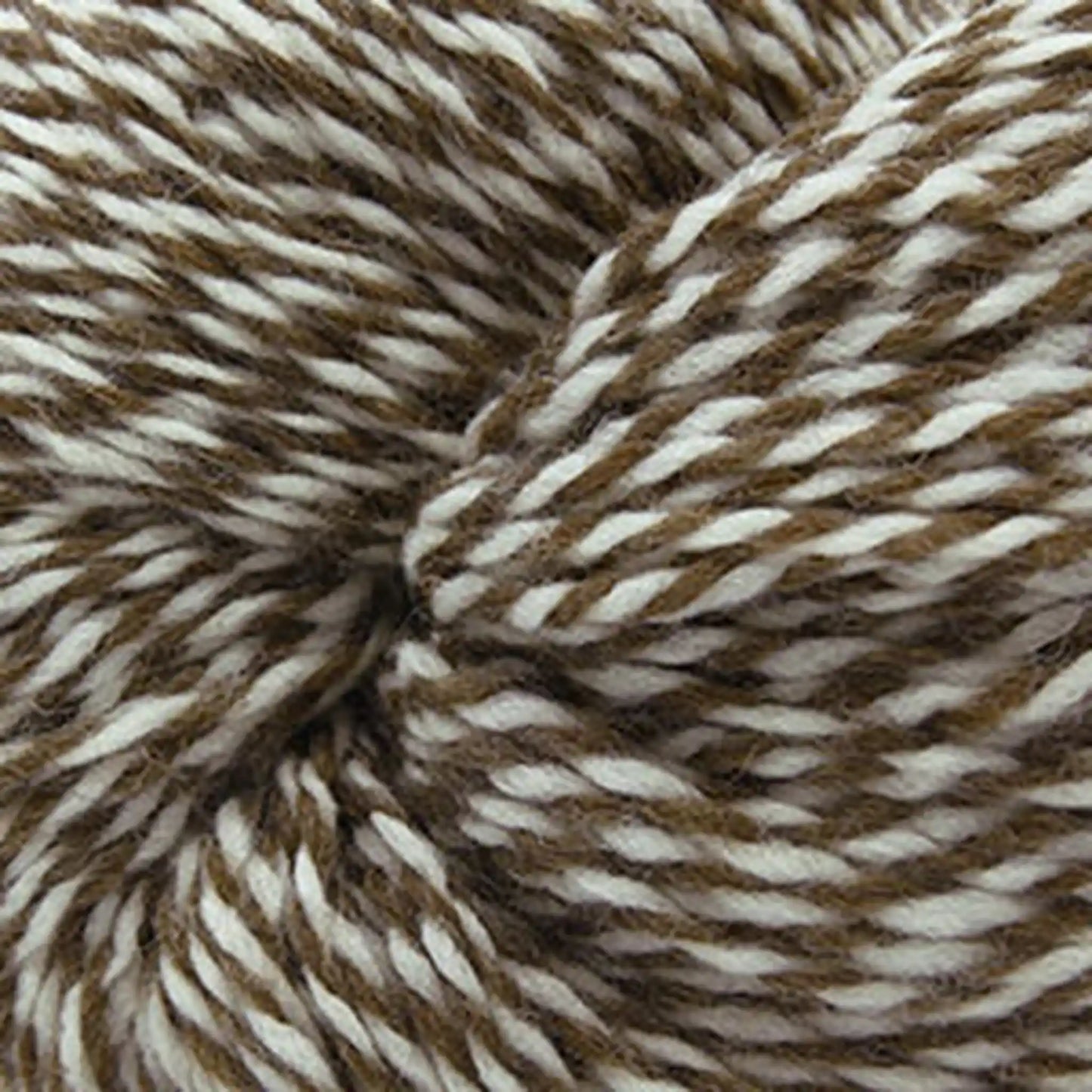 Cascade Ecological Wool Bulky Yarn color Ecru Chocolate Twist 9021