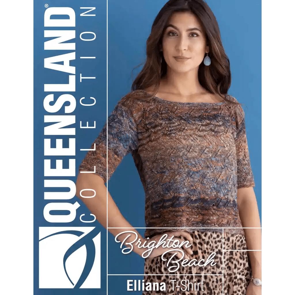 Elliana T-shirt Pattern by Jacqueline van Dillen - Paradise Fibers