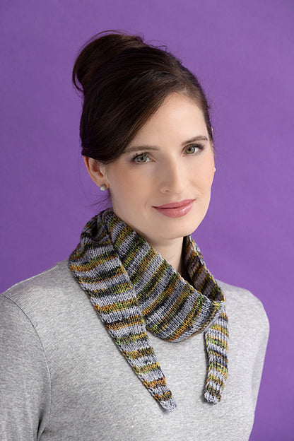 Araucania Huasco Sock Twilight Paints Jenna Scarf Kit - Choose Colors for Price