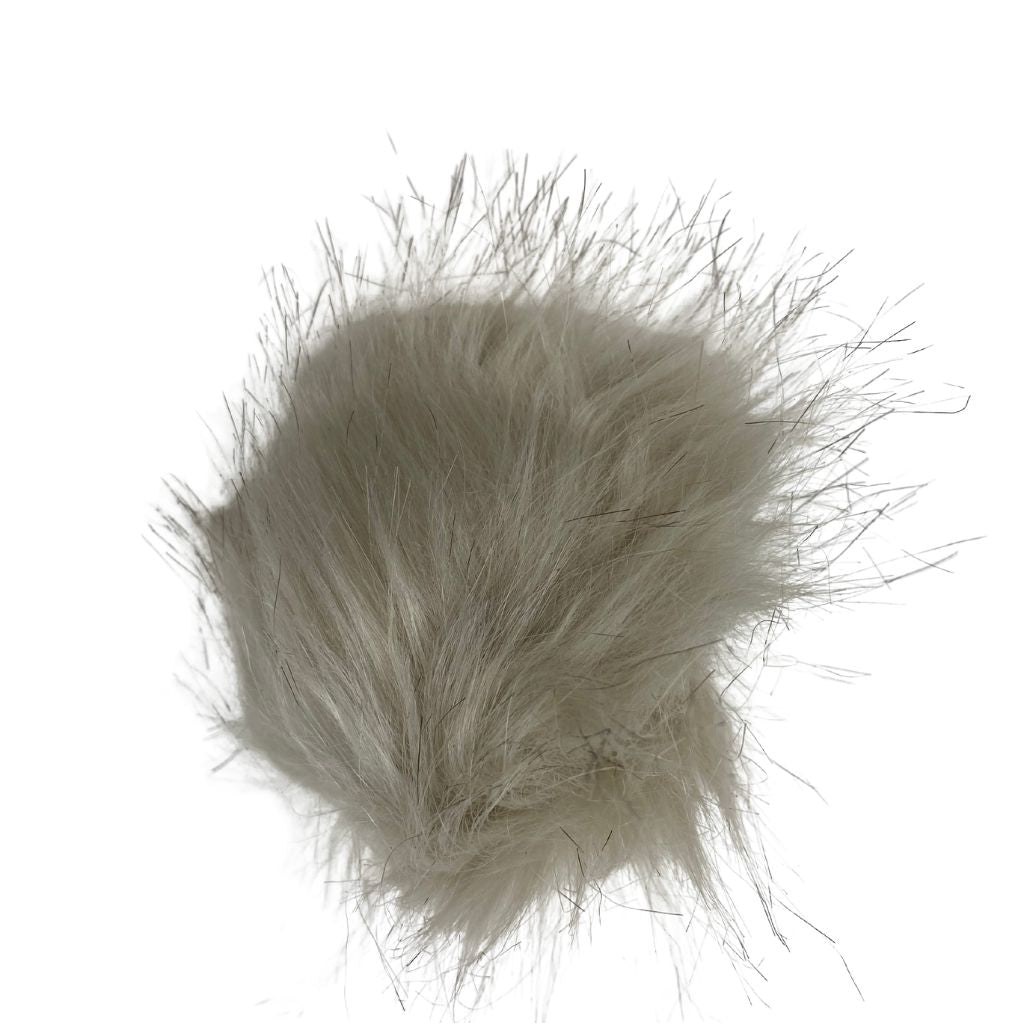 Faux Fur Pom Poms - 3" - Paradise Fibers