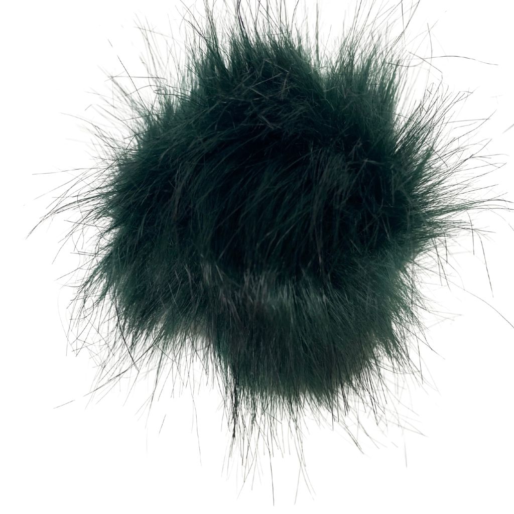 Faux Fur Pom Poms - 3" - Paradise Fibers