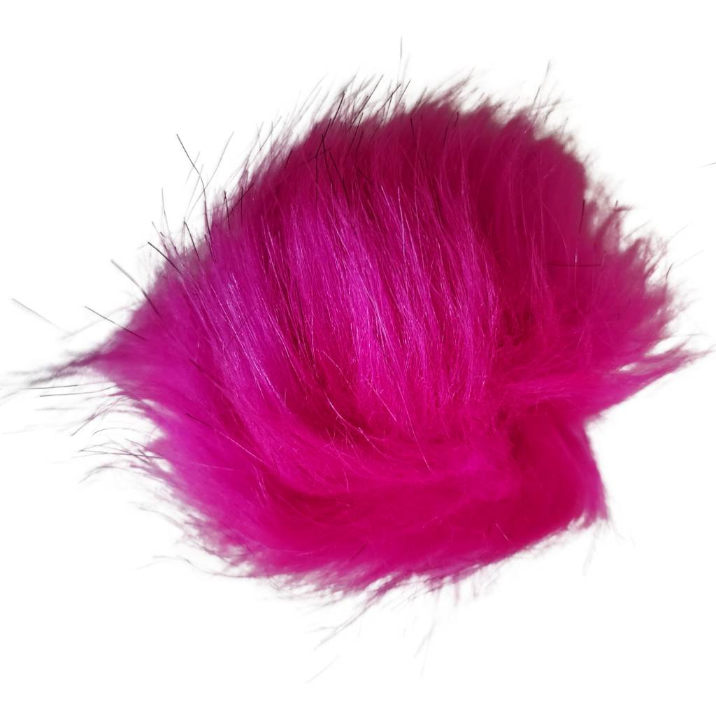 Faux Fur Pom Poms - 3" - Paradise Fibers