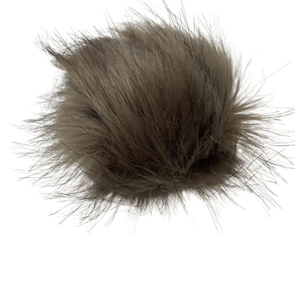 Faux Fur Pom Poms - 3" - Paradise Fibers
