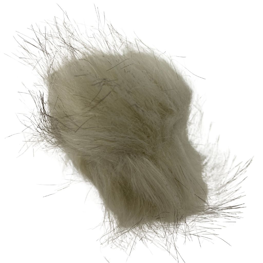 Faux Fur Pom Poms - 3" - Paradise Fibers