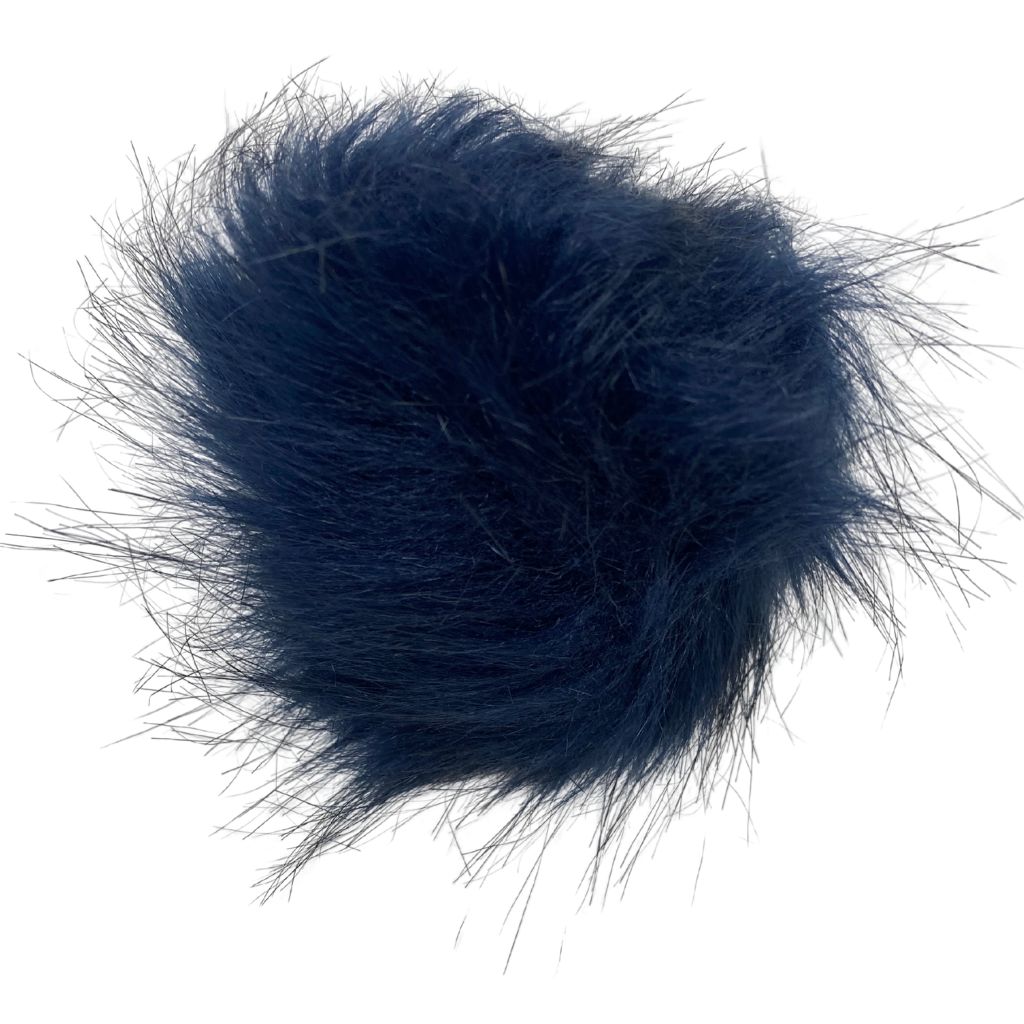 Faux Fur Pom Poms - 3" - Paradise Fibers