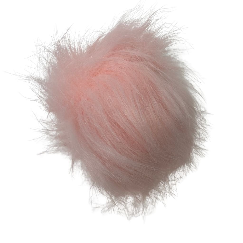 Faux Fur Pom Poms - 3" - Paradise Fibers