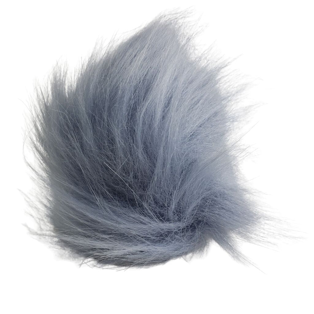 Faux Fur Pom Poms - 3" - Paradise Fibers