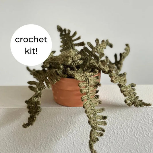 Forest Fern Crochet Kit
