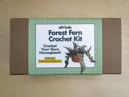 Forest Fern Crochet Kit