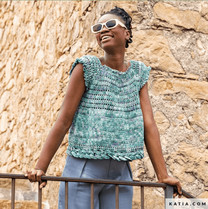 Fil Katia 100% Crochet Pattern Book #113 - Paradise Fibers