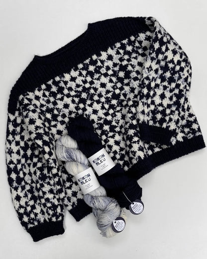 Kokon Bleu Framed Sweater Kit- Select Size for Price