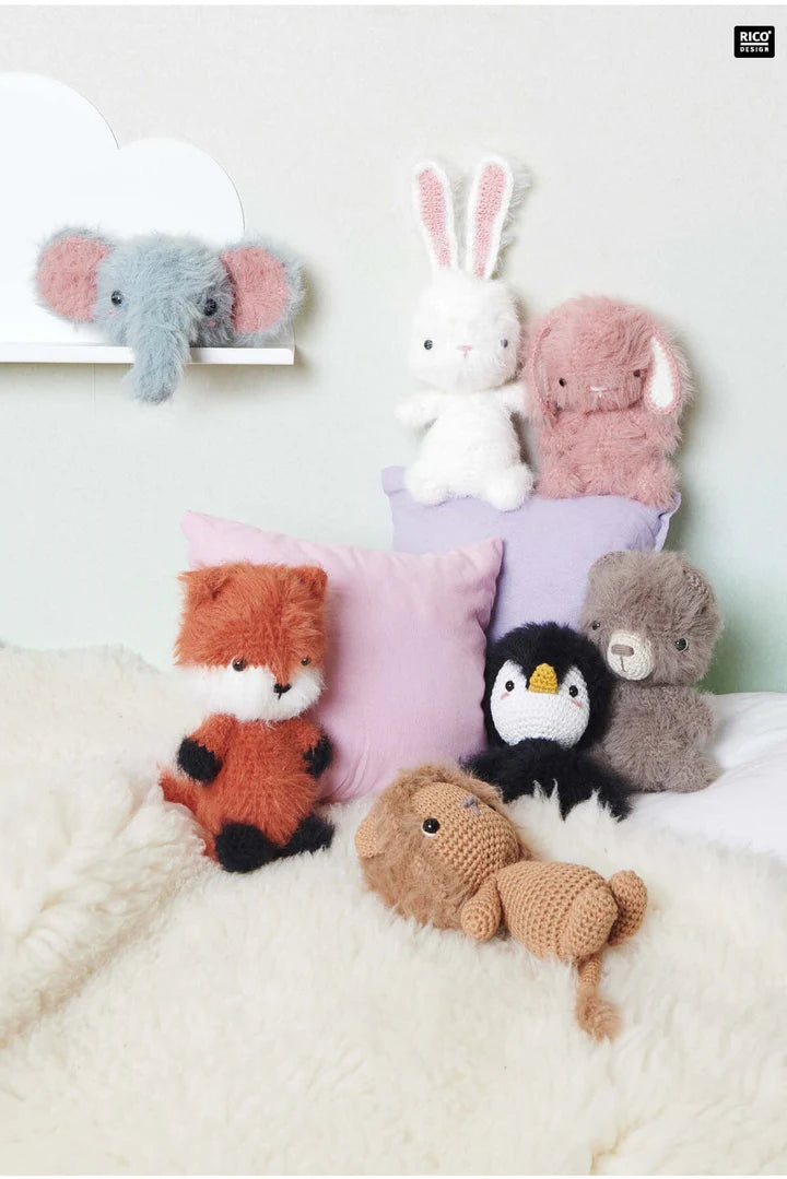 Rico Ricorumi Furry Animals Crochet Booklet