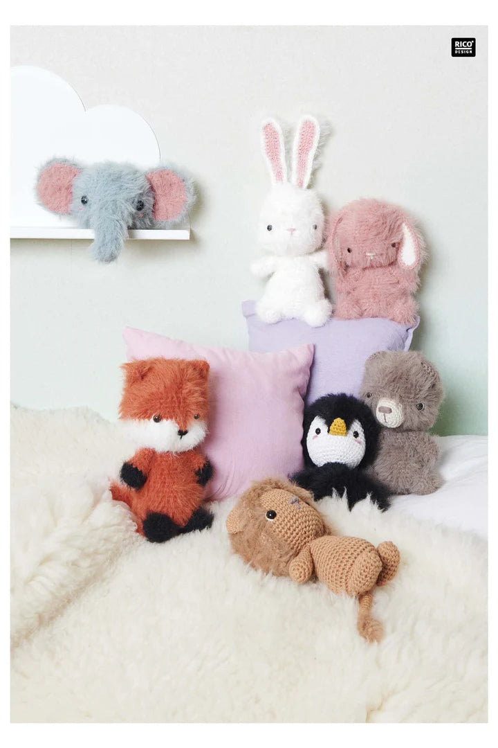 Rico Ricorumi Furry Animals Crochet Booklet