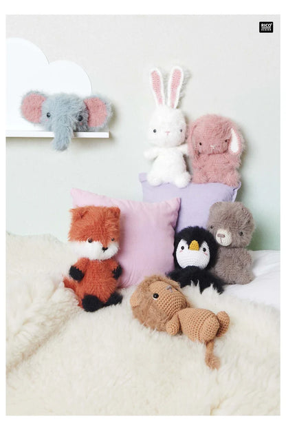 Rico Ricorumi Furry Animals Crochet Booklet