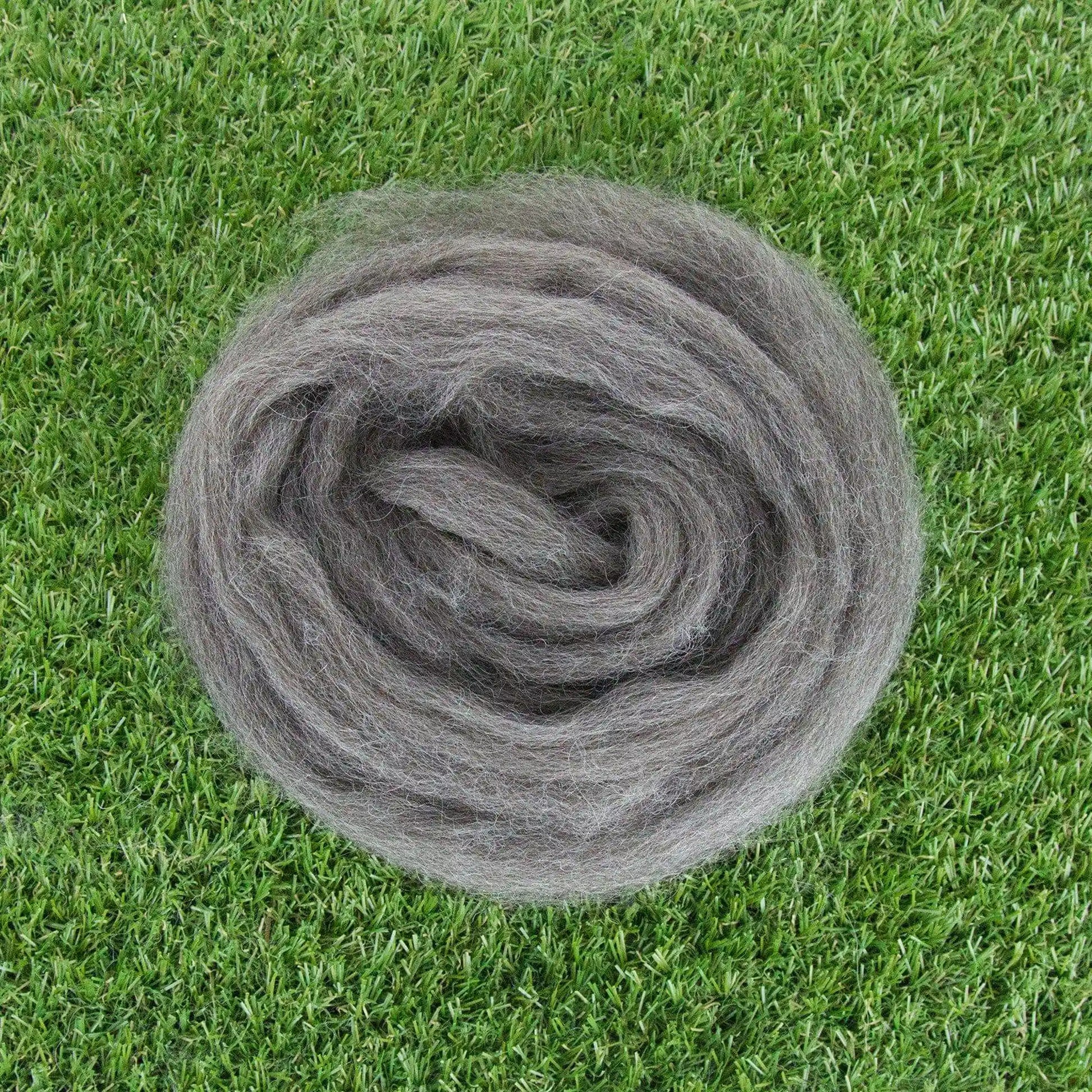 Paradise Fibers Finn Wool Tops - Grey
