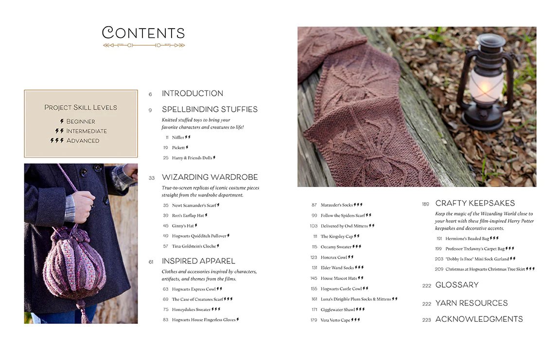 Harry Potter Knitting Magic | More Patterns From Hogwarts & Beyond - Paradise Fibers