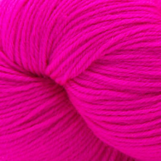 Cascade Heritage Superwash Wool Fingering Yarn color 5772 Highlighter Pink