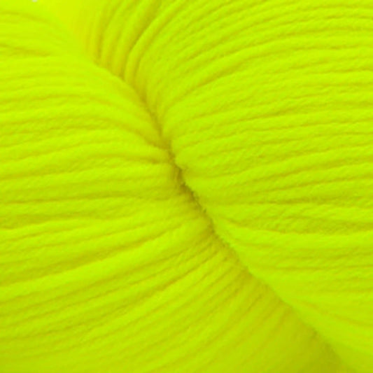 Cascade Heritage Superwash Wool Fingering Yarn color 5774 Highlighter Yellow
