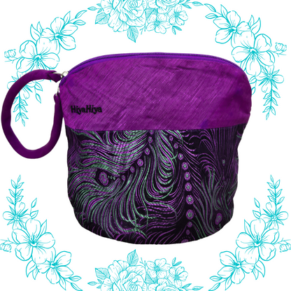 HiyaHiya Small Project Bag color Purple Peacock