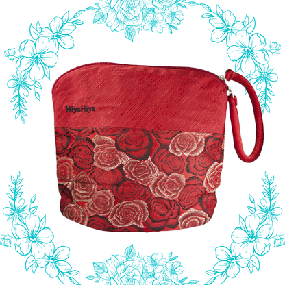 HiyaHiya Small Project Bag color Red Rose