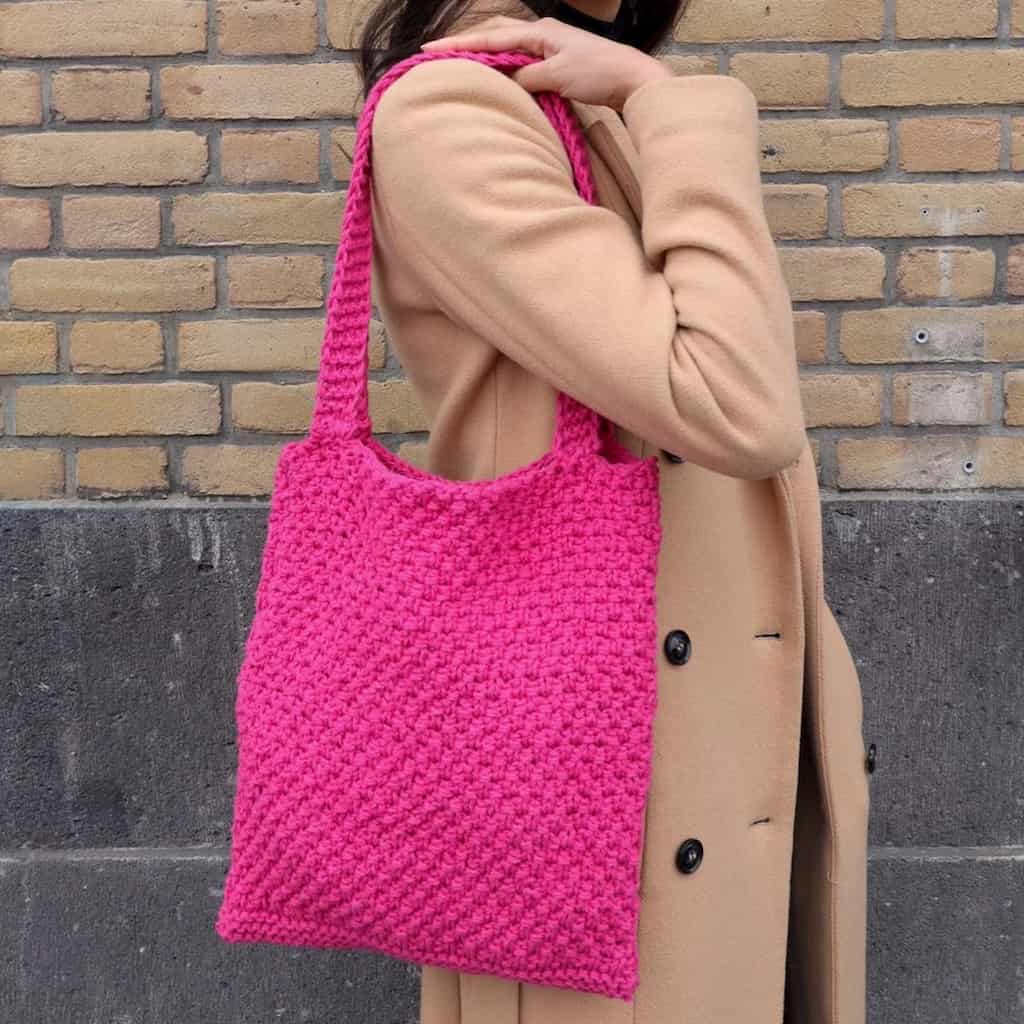 Hoooked | DIY Knitting Kit Tote Bag Málaga - Paradise Fibers