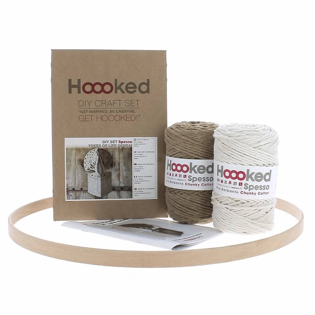 Hoooked | DIY Macramé Kit Trees of Life Sendai - Paradise Fibers