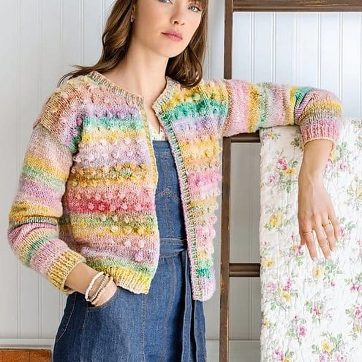 JESSAMINE CARDIGAN Pattern by Noro Leaflet - Paradise Fibers