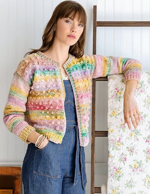 JESSAMINE CARDIGAN Pattern by Noro Leaflet - Paradise Fibers