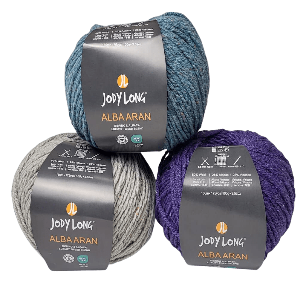 Jody Long Alba Aran Yarn - Paradise Fibers