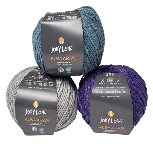 Jody Long Alba Aran Yarn - Paradise Fibers