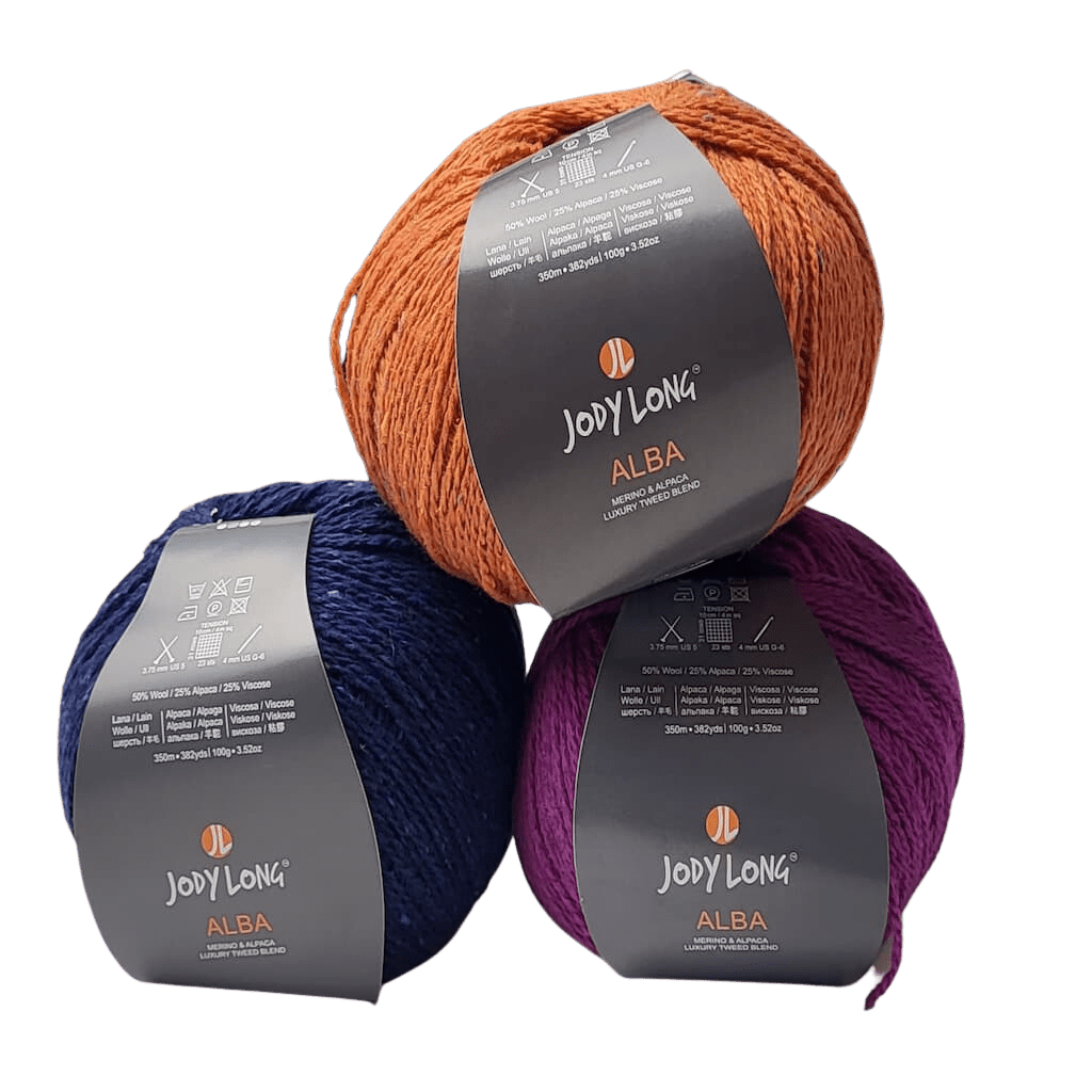 Tweedy Jody Long Alba DK Yarn - Viscose & Alpaca Blend