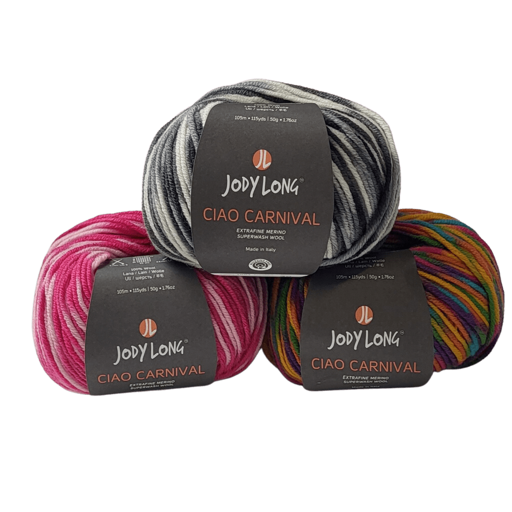 Jody Long Ciao Carnival Yarn - Paradise Fibers