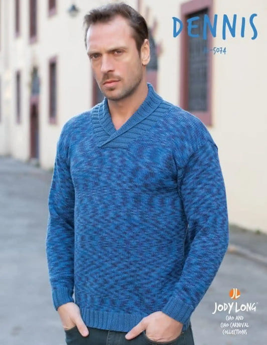 Jody Long | Dennis Sweater Pattern - Paradise Fibers