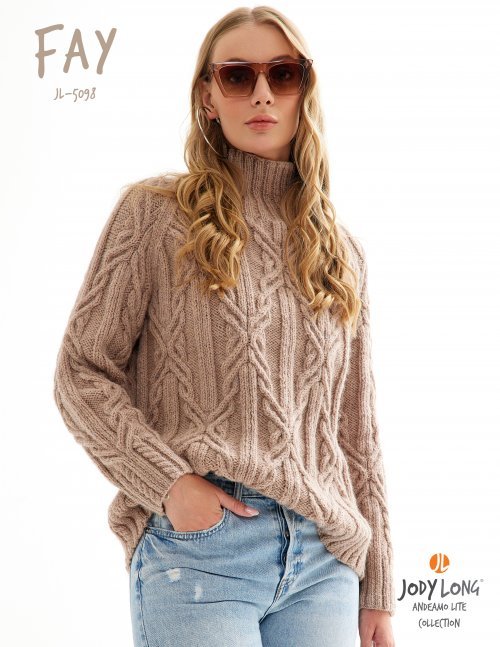 Jody Long | Fay Sweater Pattern - Paradise Fibers