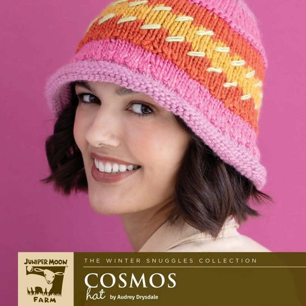 Juniper Moon Cosmos Hat Pattern Leaflet - Paradise Fibers