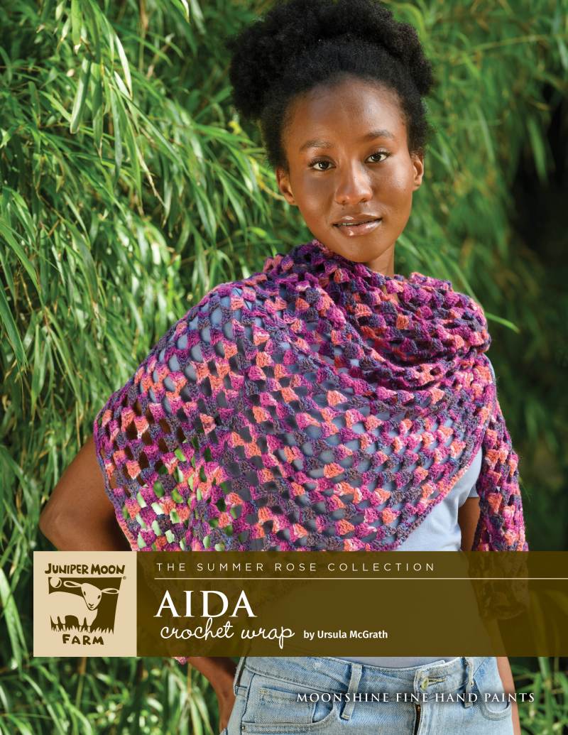 Juniper Moon Farm Aida Wrap Pattern Leaflet - Paradise Fibers