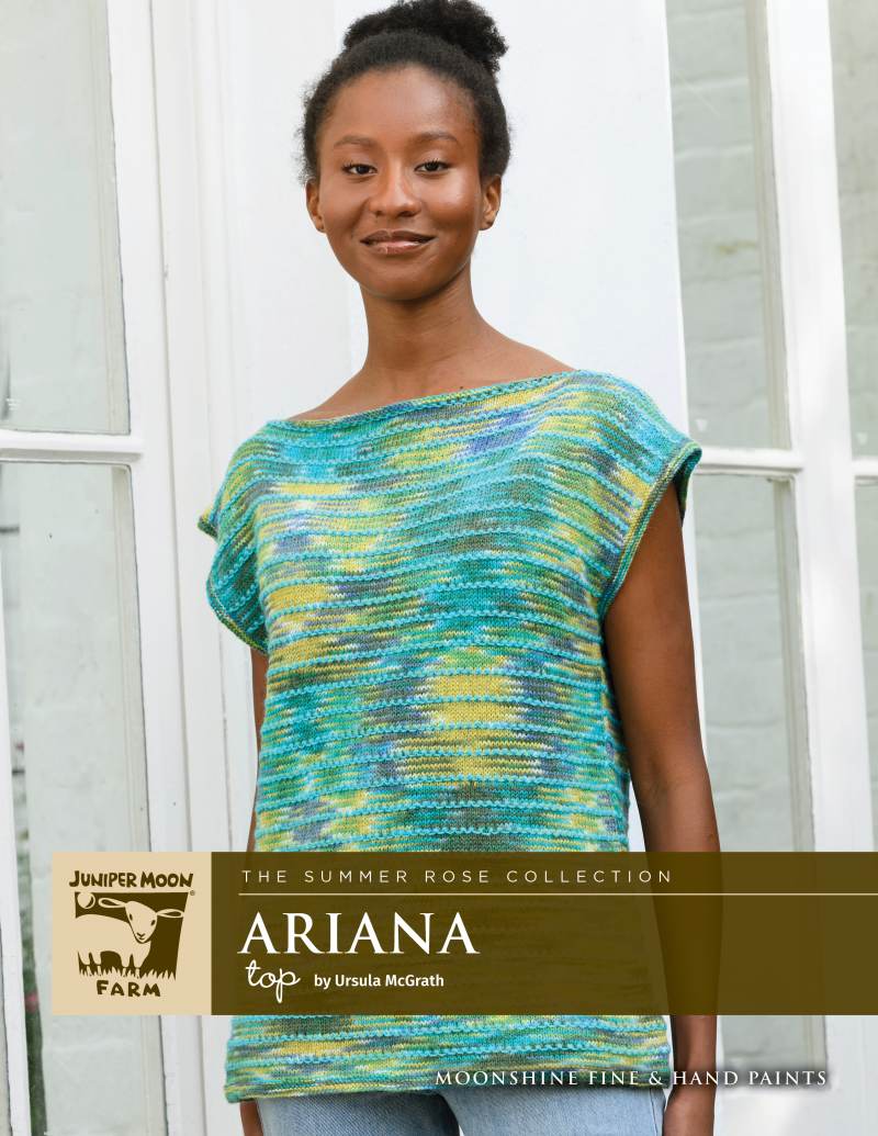 Juniper Moon Farm Ariana Top Pattern Leaflet - Paradise Fibers