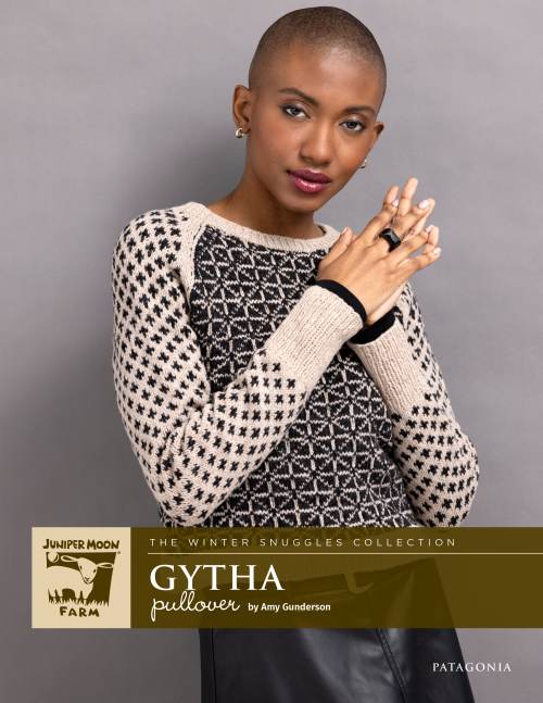 Juniper Moon Farm Gytha Pullover Pattern Leaflet - Paradise Fibers